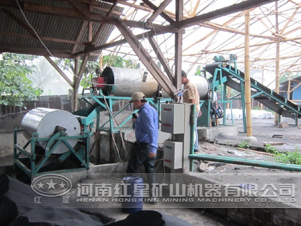 磁选现场 磁选现场