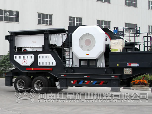 移动碎石机 移动碎石机