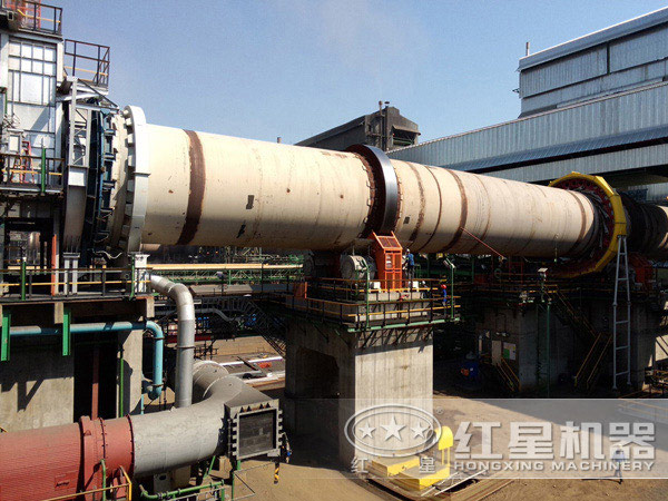 回转窑生产现场 回转窑生产现场