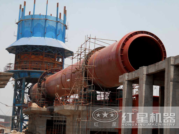 回转窑生产现场 回转窑生产现场