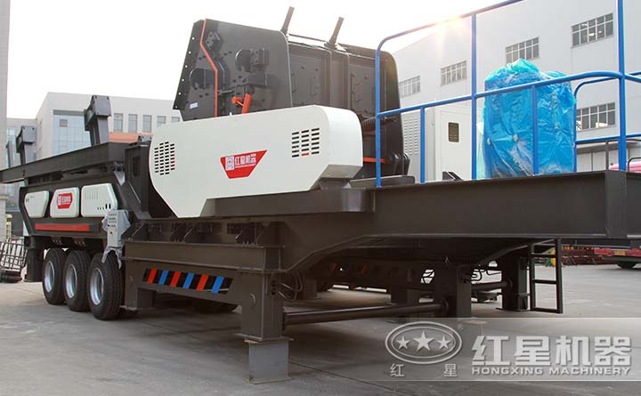 可移动一体式碎沙机+反击式破碎机 可移动一体式碎沙机+反击式破碎机